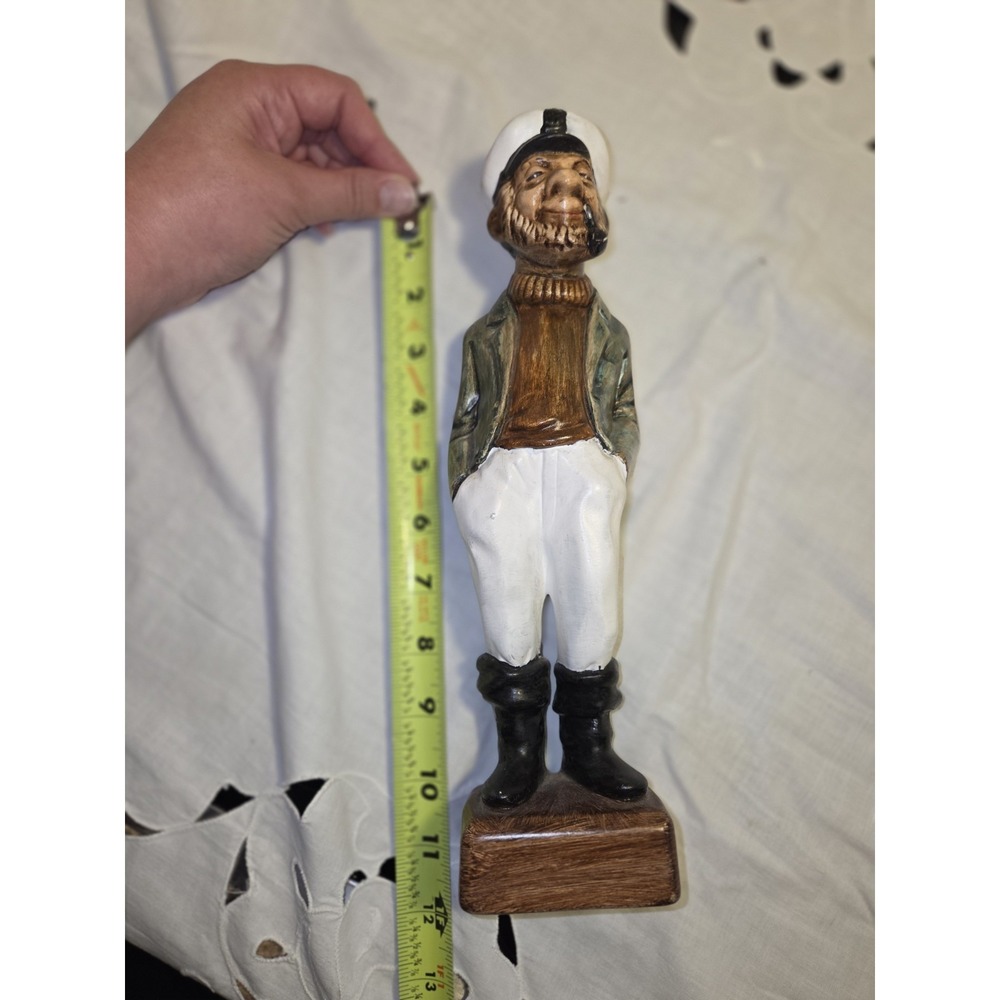 Vintage Atlantic Mold Ceramic Sailor Statue